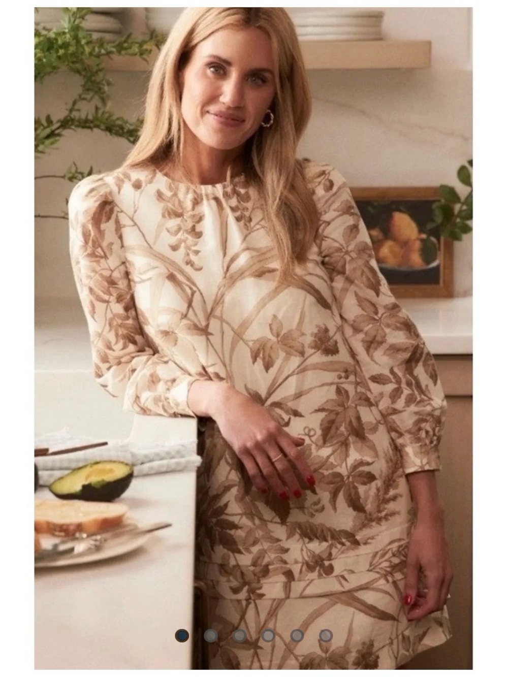 Tuckernuck/Studio McGee Botanical dress - size small - NWT